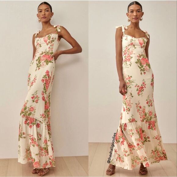 Reformation Dresses & Skirts - Reformation Jasen Floral Maxi Dress Size 4